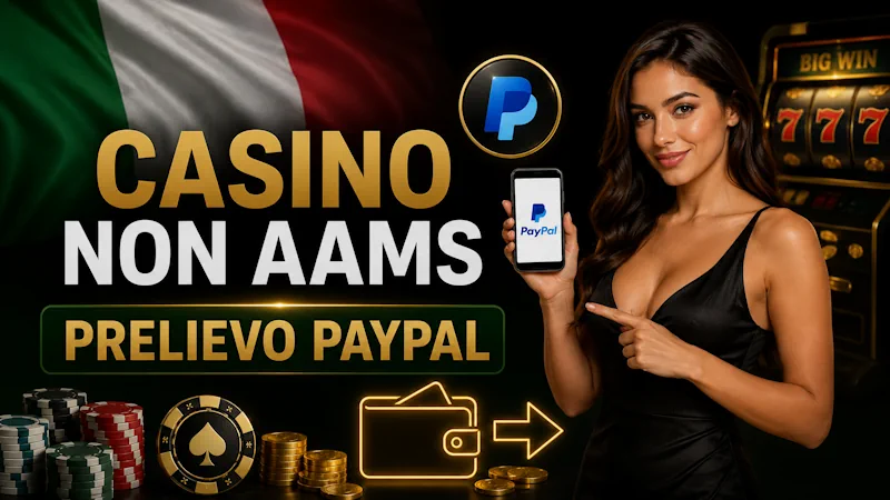 Casino non aams prelievo paypal